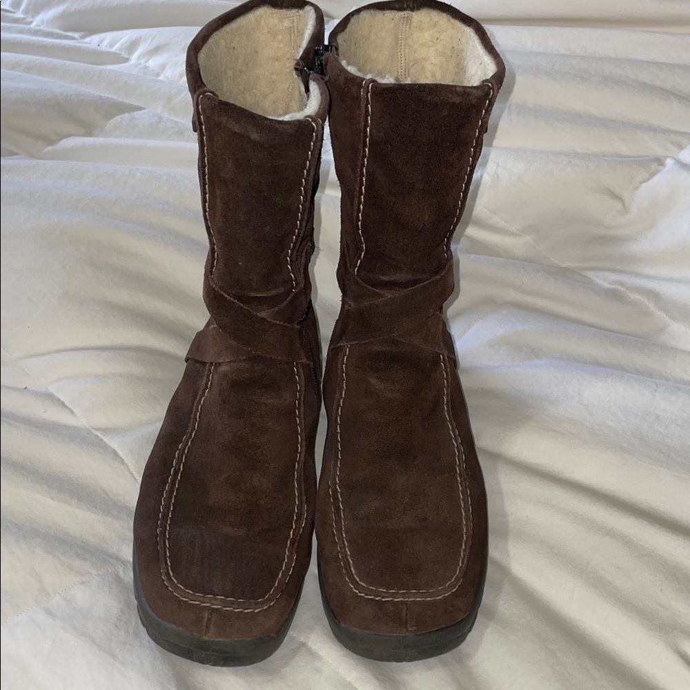 Rieker | Tex | Brown | Wrap Strap/Buckle | Mid Calf | Winter | Boots | Size 37 - Picture 2 of 16